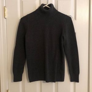 GAP dark grey turtleneck sweater